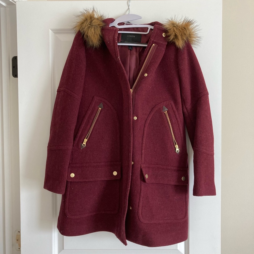 JCrew women’s pea coat